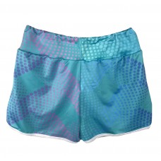 SHORTS BEACH.ME DOTS W - VERDE/ROXA